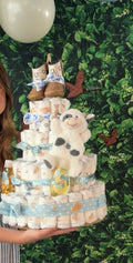 Custom Baby Diaper Cake - Made to Order