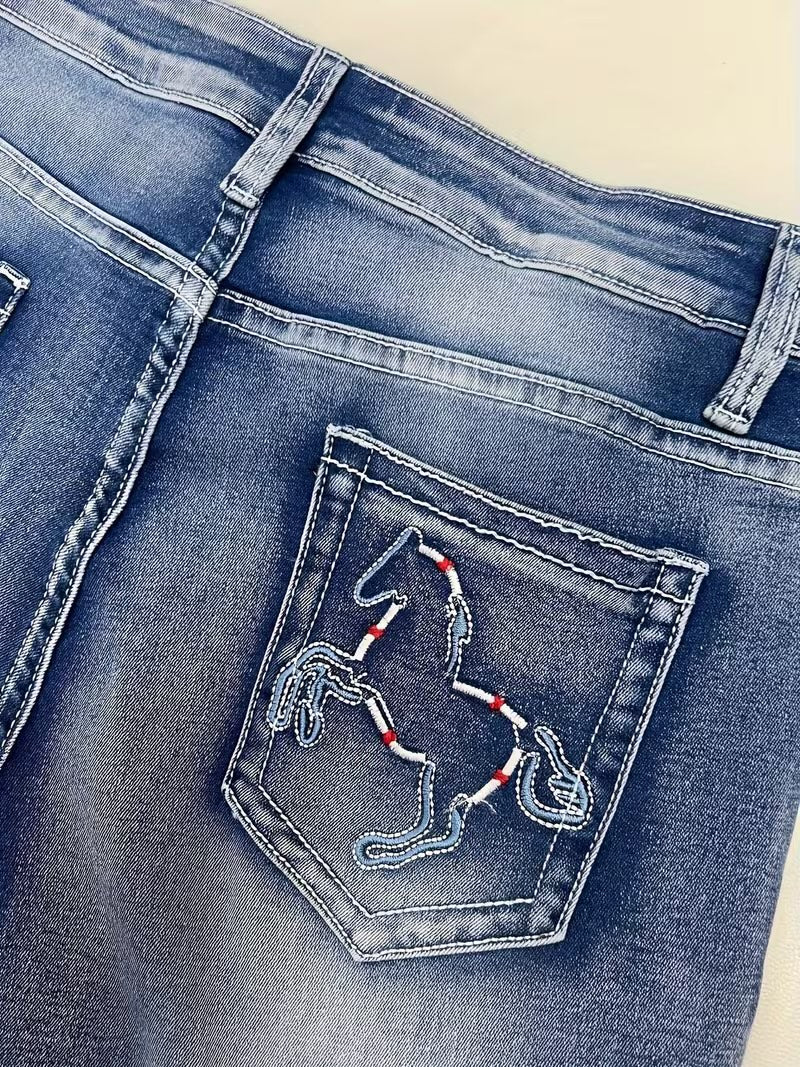 Women's Western Bootcut Jean Mazzi Horse