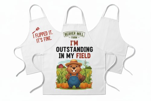 Beaver Mill Farm Apron - Outstanding in My Field