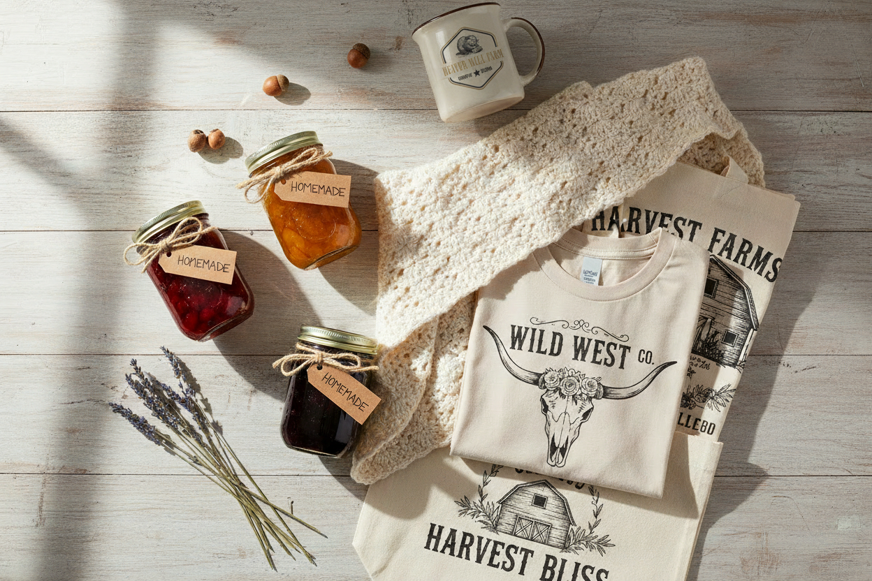 Beaver Mill Farm with Logo on Cup