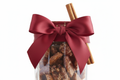 Candied Nuts with Burgundy Bow