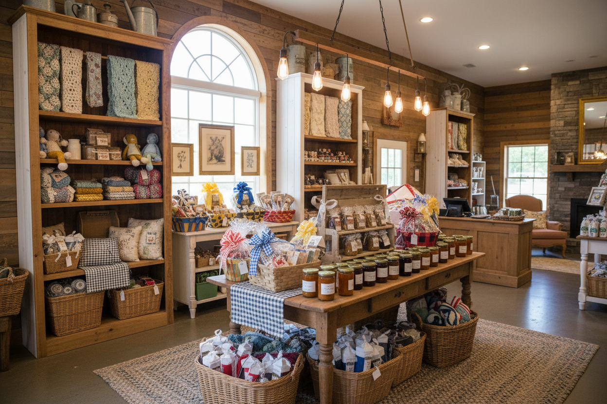 country gift shop area